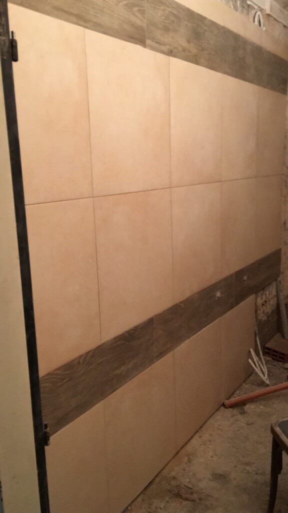 colocacion de ceramicas en baño